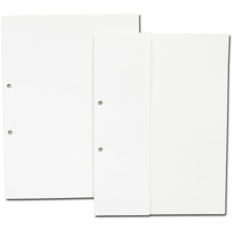 Skoroszyt Tekturowy Pełny Oczko Barbara bez nadruku A4